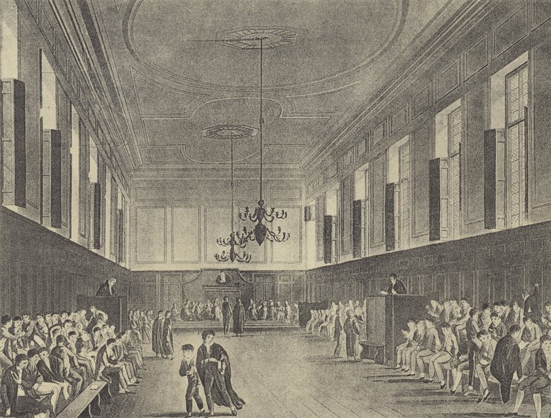 Szkoła Wyższa, 1816 (wklęsłość) autorstwa English School
