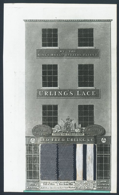 Urlings Retail Lace House, Londyn autorstwa English School