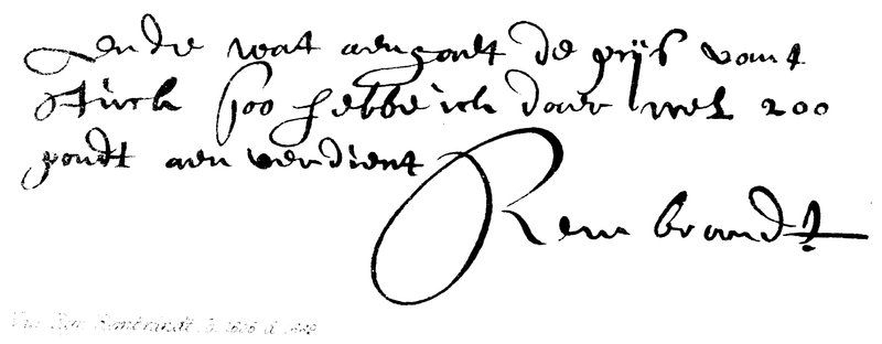 Van Ryn Rembrandt, b 1606, d 1669 autorstwa English School