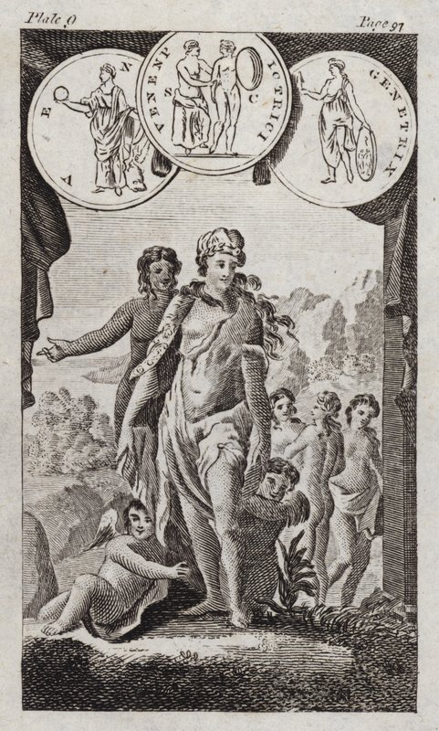 Wenus (grawerunek) autorstwa English School