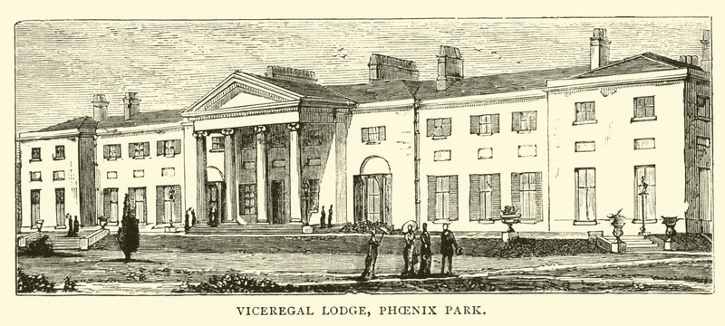 Domek wicekróla, Phoenix Park autorstwa English School