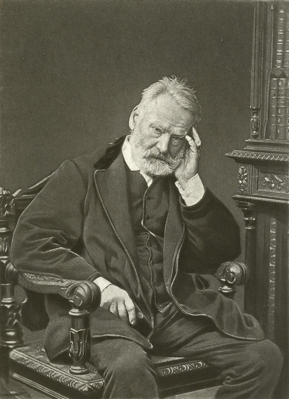 Victor Hugo (Grawerowanie) autorstwa English School