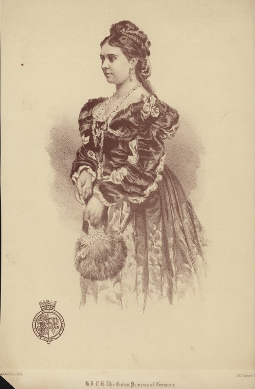 Wiktoria, księżniczka królewska autorstwa English School