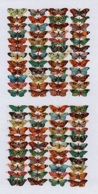 Skrawki wiktoriańskie (chromolitho) autorstwa English School