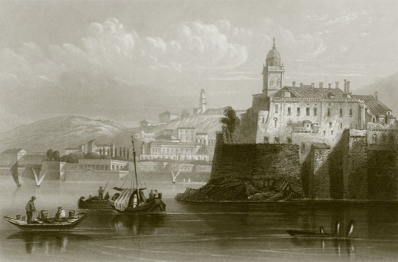 Willa Doria, Genua autorstwa English School