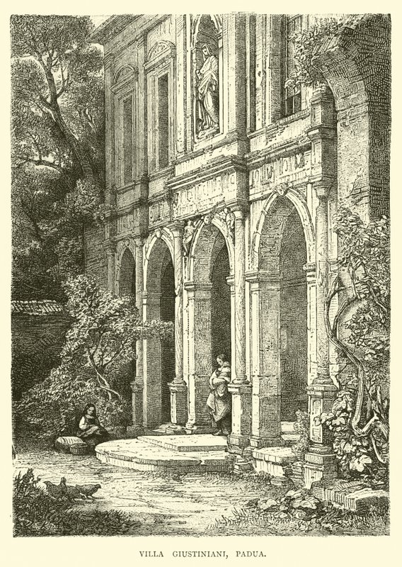 Willa Giustiniani, Padwa autorstwa English School