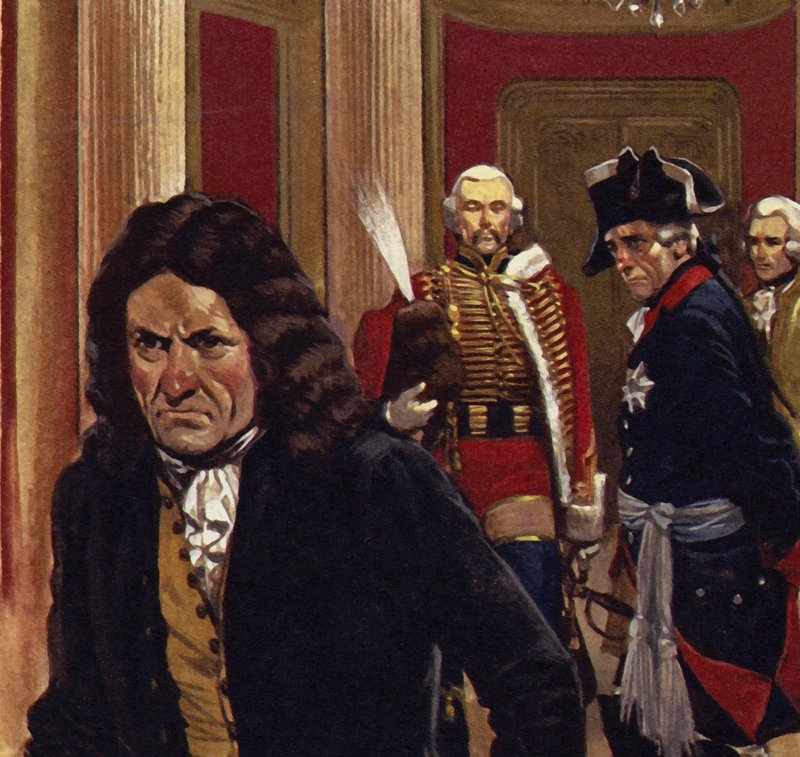 Voltaire miał burzliwe relacje z Fryderykiem, księciem koronnym Prus autorstwa English School
