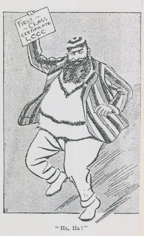 WG Grace świętuje autorstwa English School