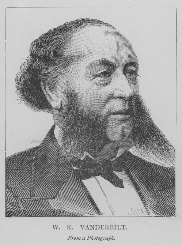 W K Vanderbilt (grawerowanie) autorstwa English School