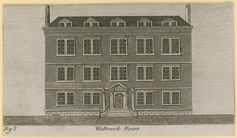 Walbrook House, Londyn autorstwa English School