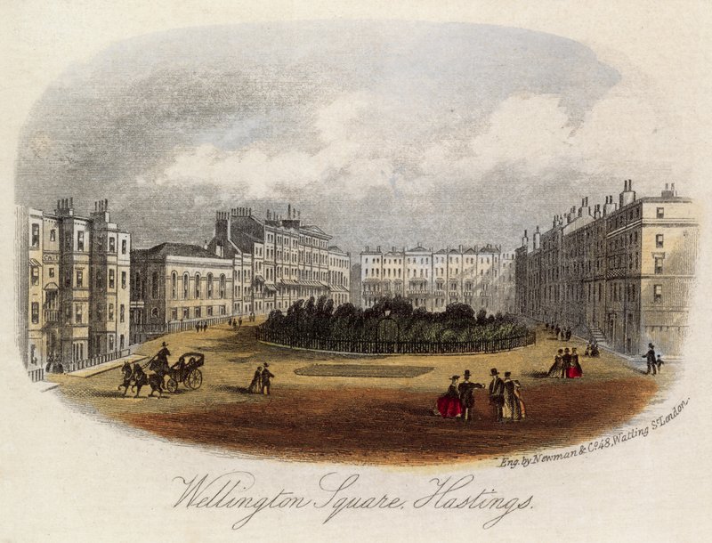 Plac Wellington w Hastings autorstwa English School