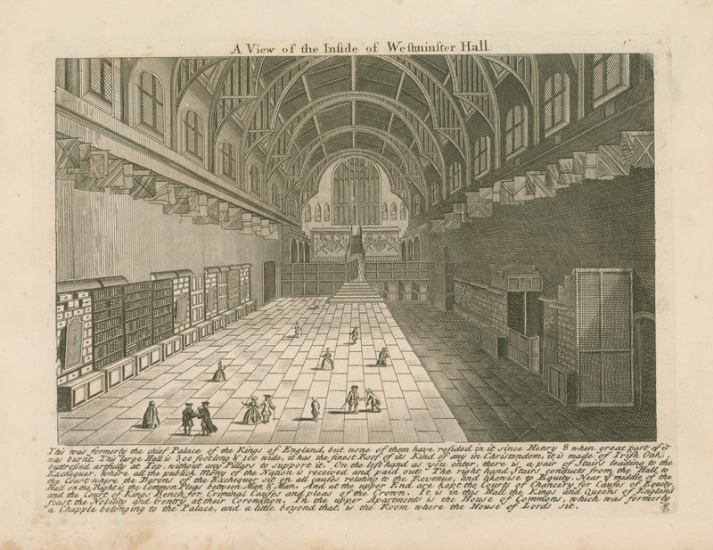Sala Westminsterska autorstwa English School