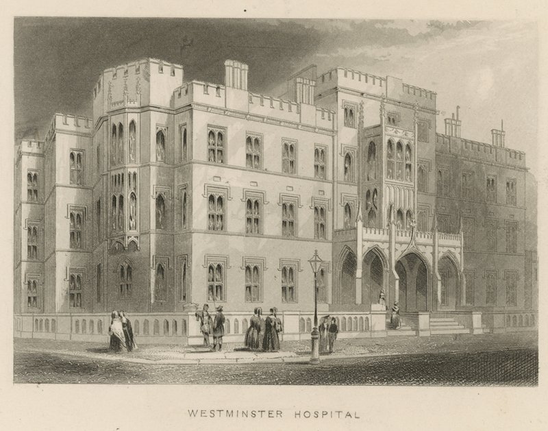 Szpital Westminster, Londyn autorstwa English School