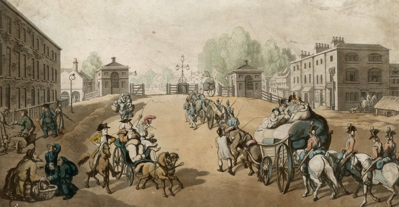 Whitechapel Turnpike autorstwa English School