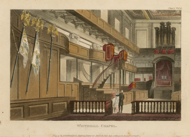 Kaplica Whitehall w Whitehall autorstwa English School