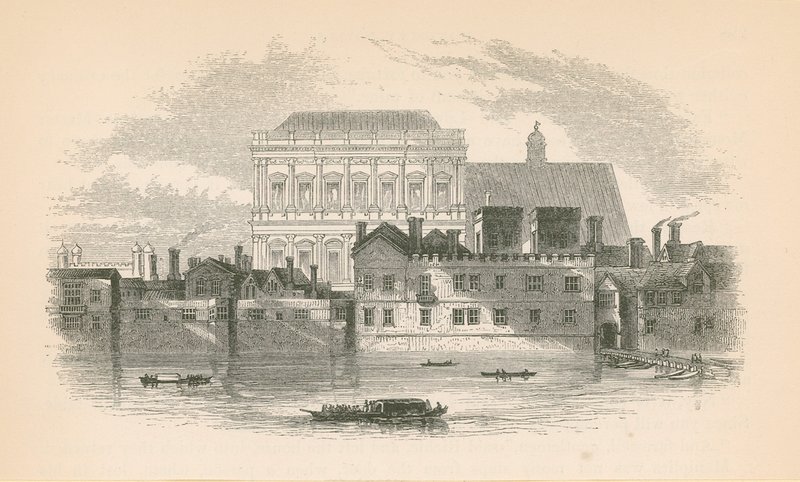 Whitehall od Tamizy autorstwa English School