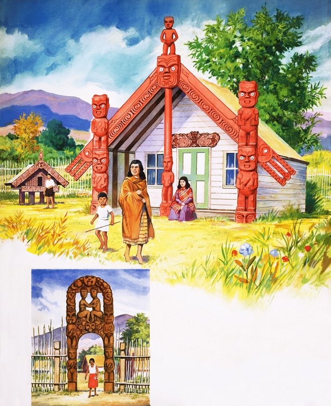 Kim są Maorysi autorstwa English School