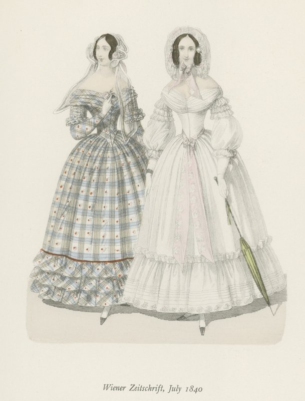 Magazyn Wiedeń, lipiec 1840 autorstwa English School