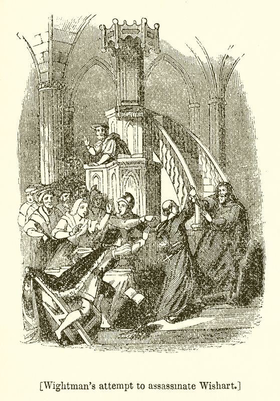 Wightmans próbują zabić Wisharta autorstwa English School
