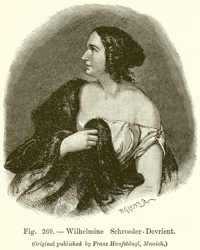 Wilhelmine Schroeder-Devrient autorstwa English School