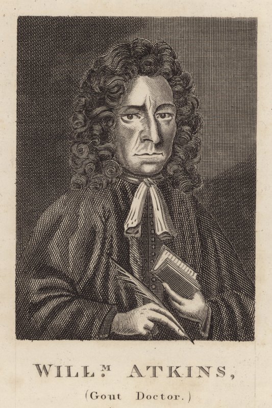 William Atkins, lekarz dny moczanowej autorstwa English School