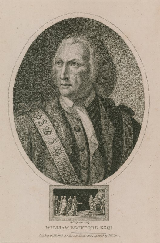 William Beckford, burmistrz Londynu 1756 autorstwa English School