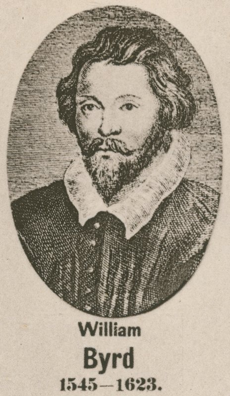William Byrd (grawiura) autorstwa English School