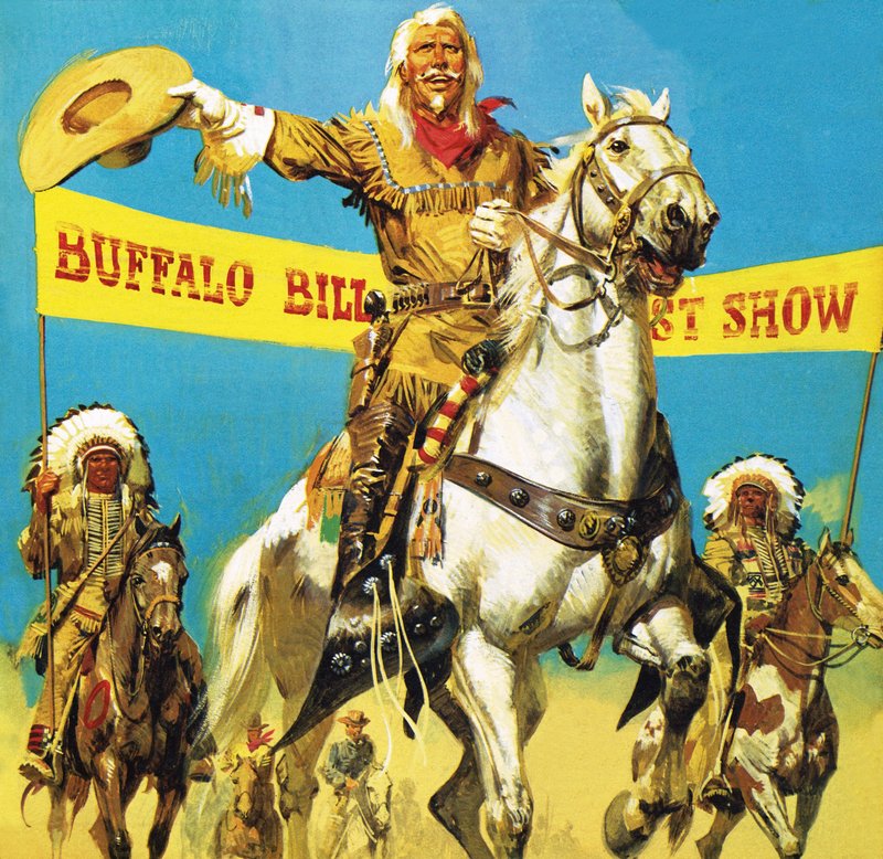 William Cody, wielki showman autorstwa English School