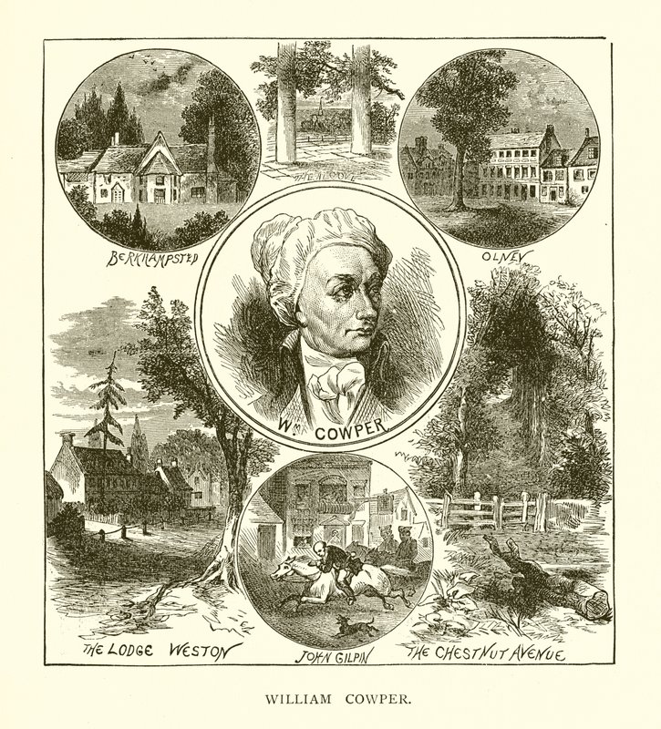 William Cowper autorstwa English School