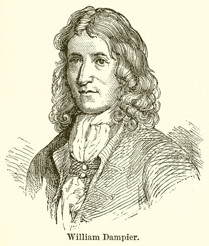 William Dampier autorstwa English School
