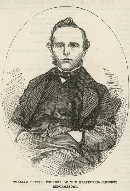 William Driver, założyciel Belvedere Crescent Reformatory autorstwa English School