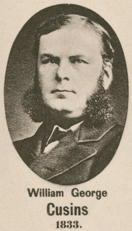 William George Cusins (grawiura) autorstwa English School