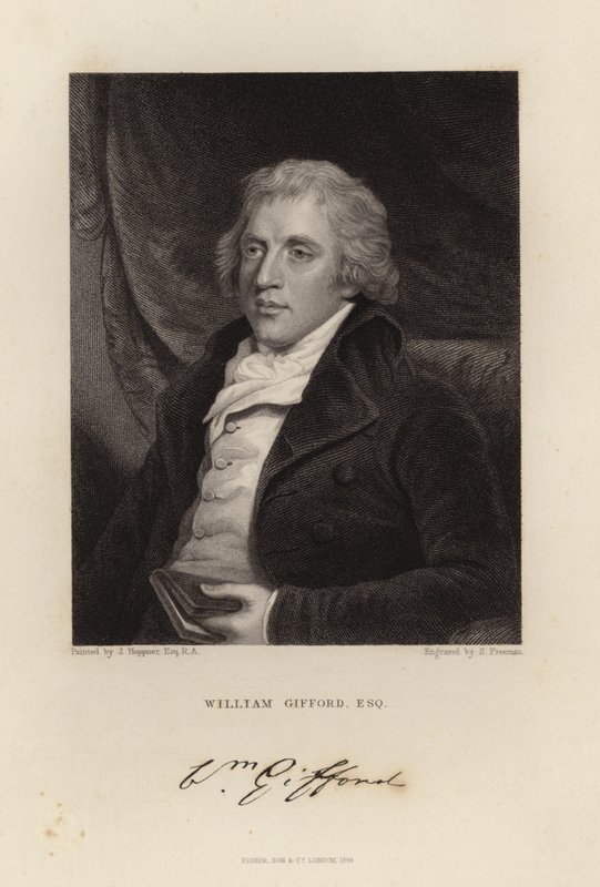 William Gifford autorstwa English School
