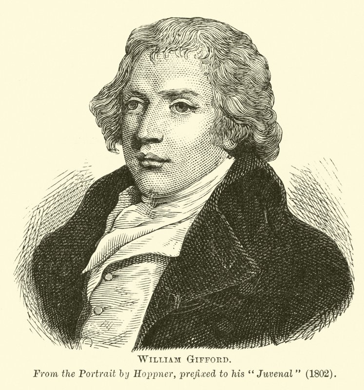 William Gifford autorstwa English School