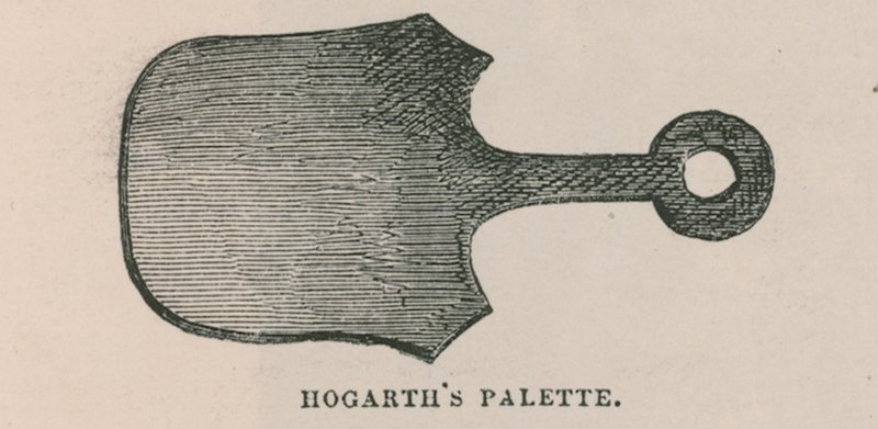 Paleta Williama Hogartha autorstwa English School