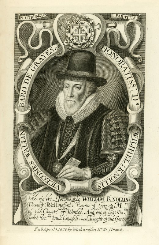 William Knollis, wicehrabia Wallingford autorstwa English School