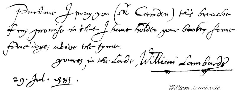 William Lambarde autorstwa English School