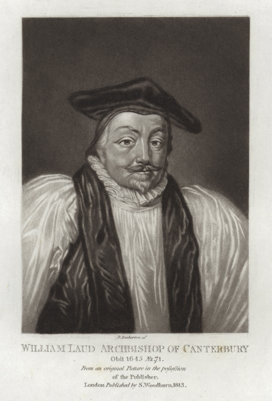 William Laud Arcybiskup Canterbury autorstwa English School