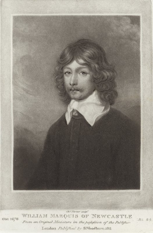 William Marquis z Newcastle autorstwa English School