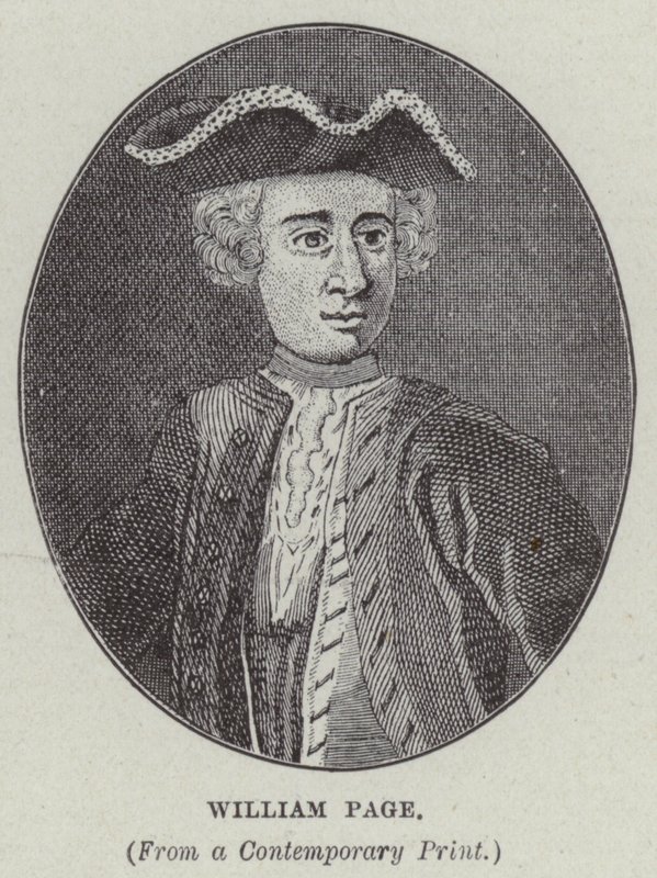 William Page (grawerunek) autorstwa English School