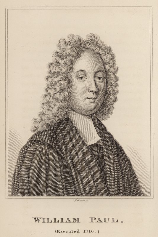 William Paul, stracony 1716 autorstwa English School