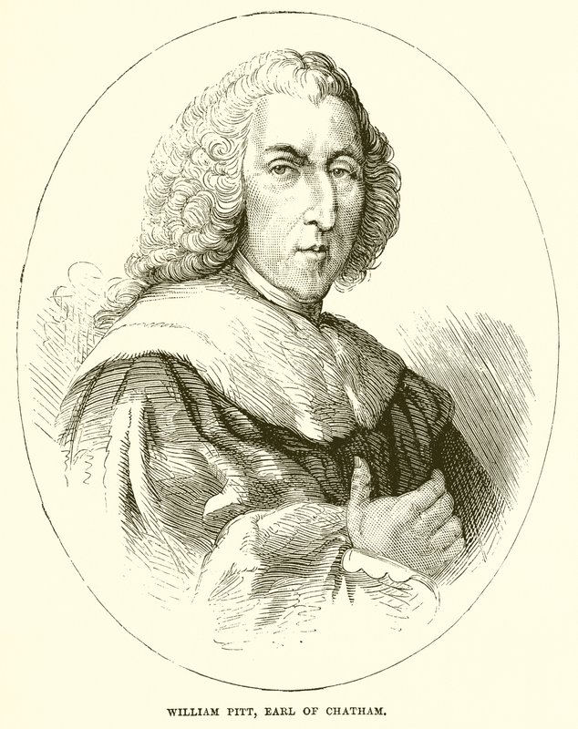William Pitt, hrabia Chatham autorstwa English School