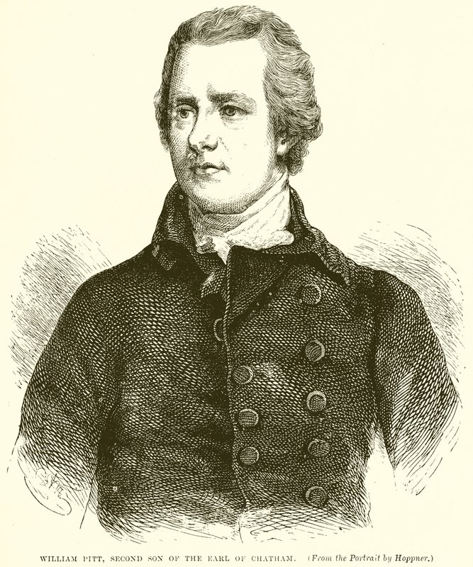 William Pitt, drugi syn hrabiego Chatham autorstwa English School