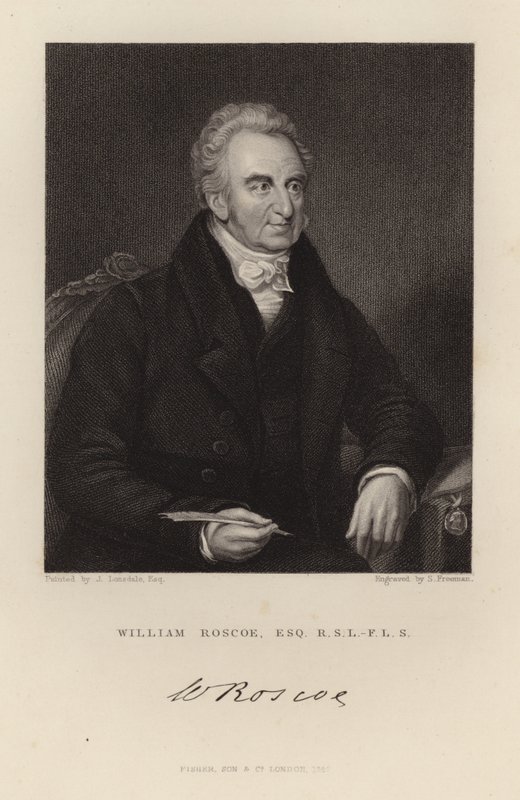 William Roscoe autorstwa English School