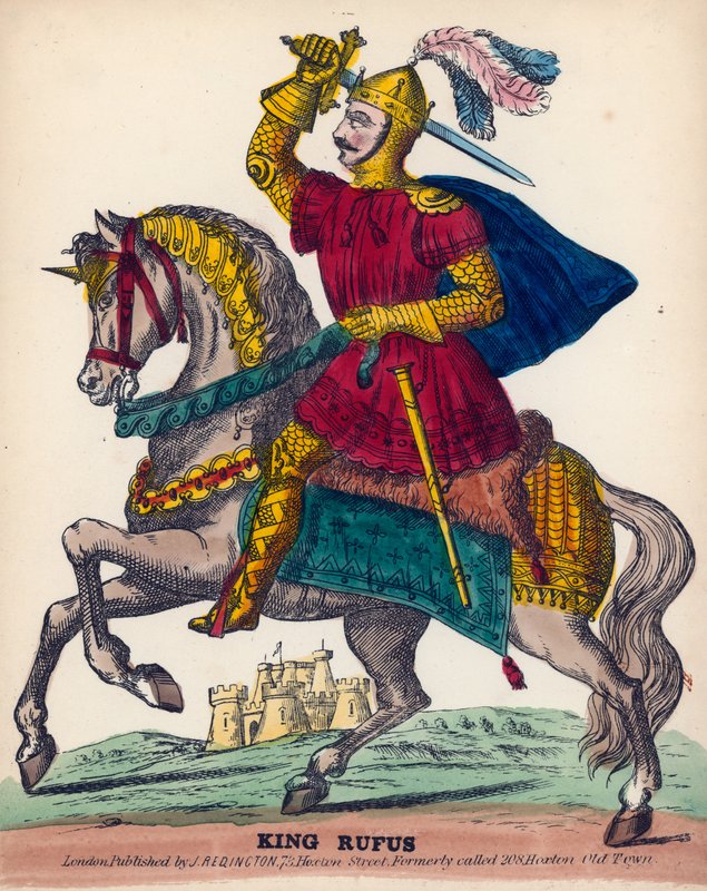 William Rufus autorstwa English School
