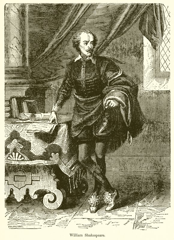 William Szekspir autorstwa English School