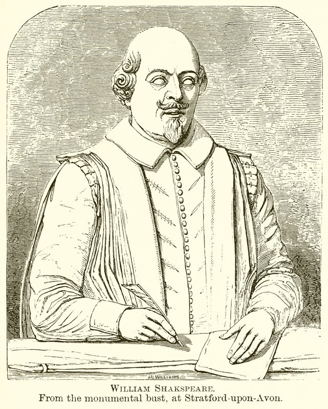William Szekspir autorstwa English School