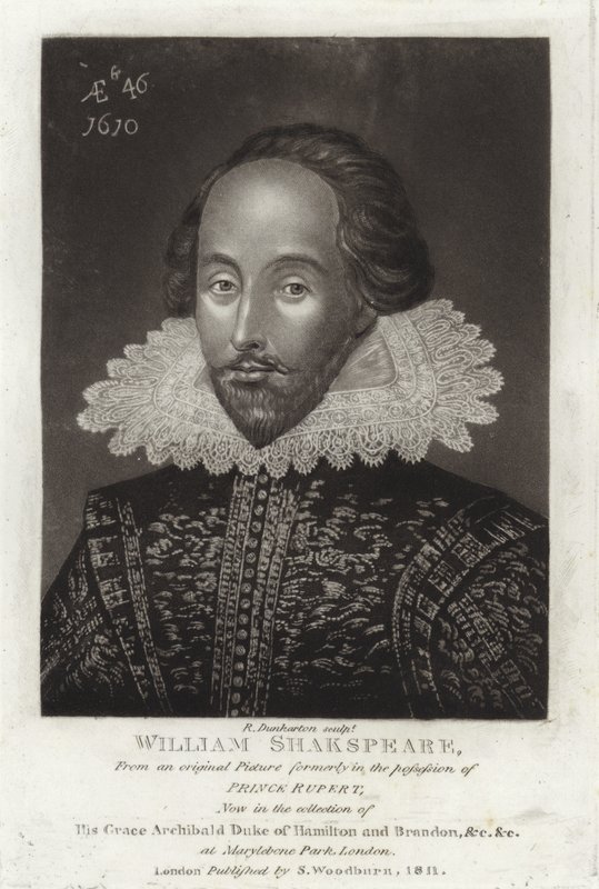 William Szekspir autorstwa English School