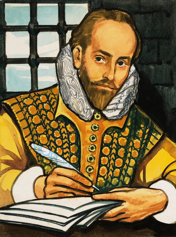 William Szekspir autorstwa English School