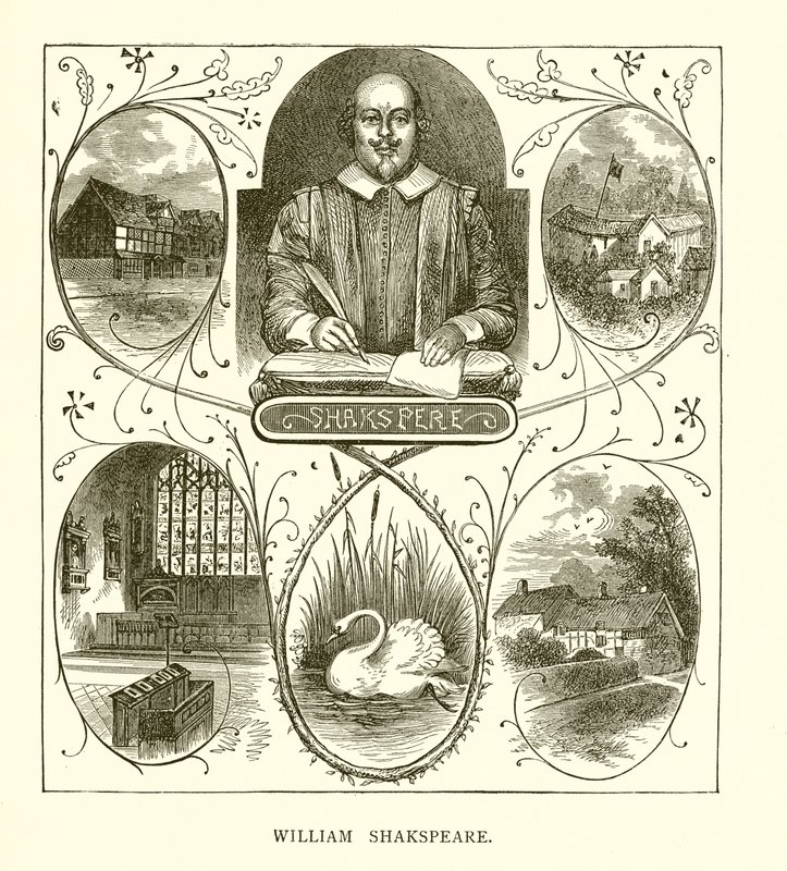 William Szekspir autorstwa English School